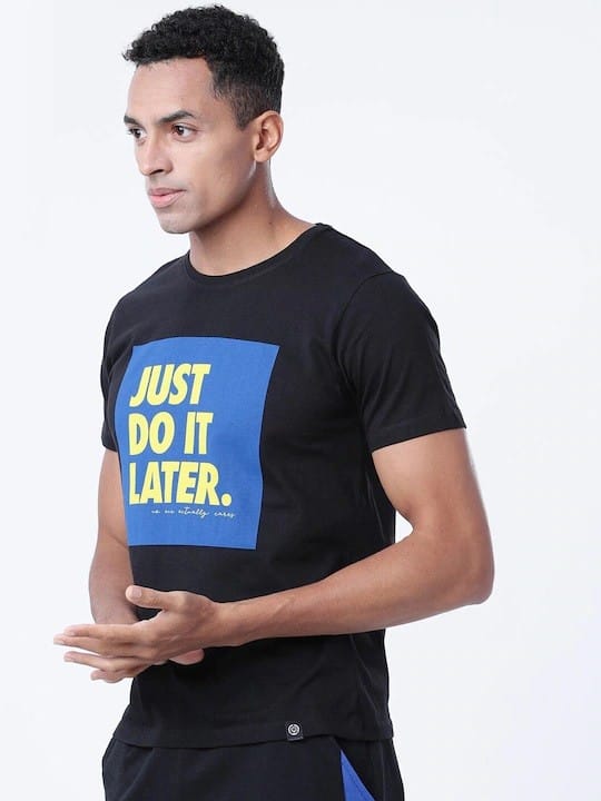 Black Men's t shirts under 300 